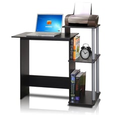 Furinno 11192 Efficient Home Laptop Notebook Computer Desk, Black/Gray