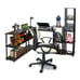 Furinno 11192 Efficient Home Laptop Notebook Computer Desk, Black/Gray
