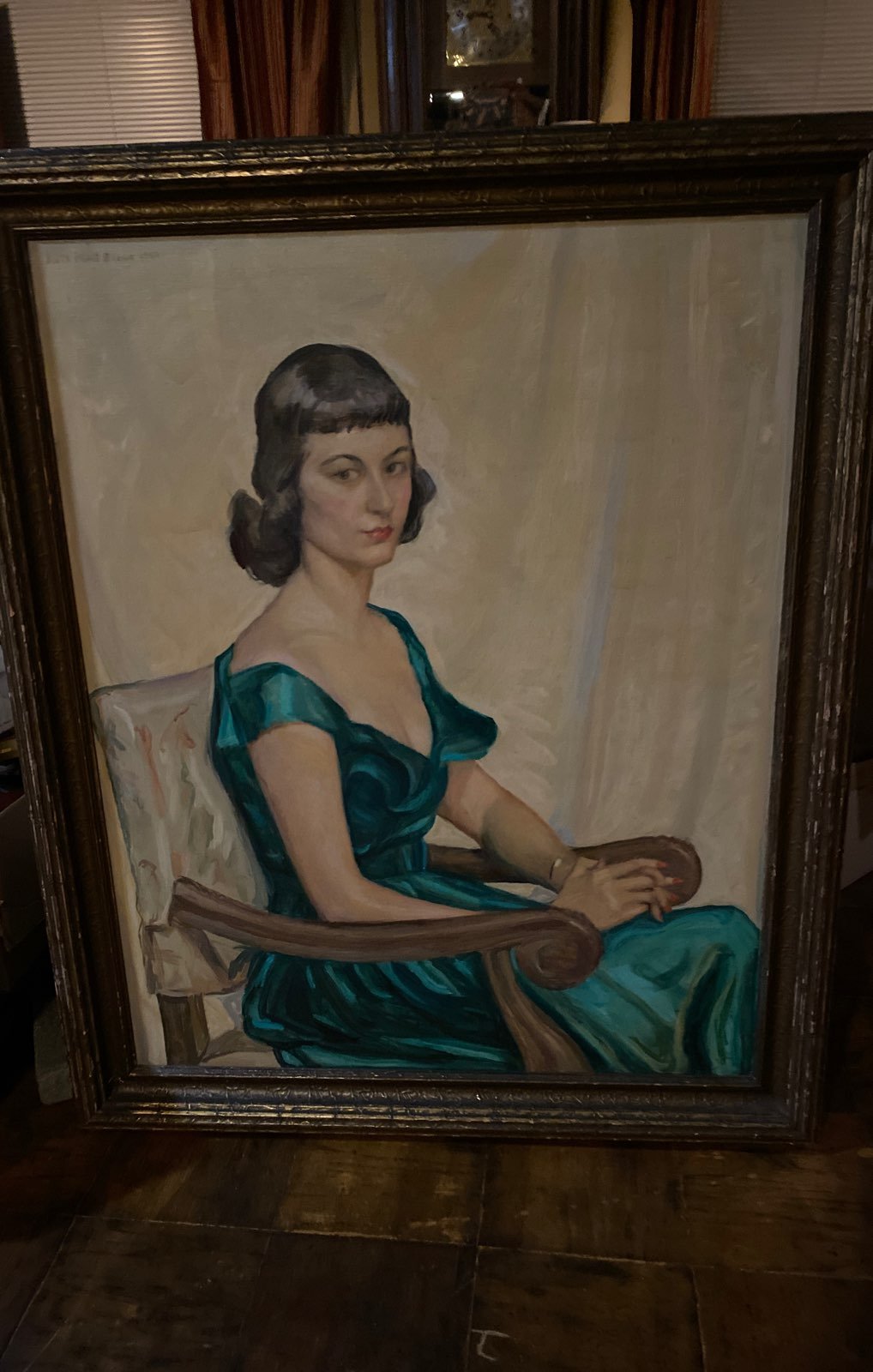 oil painting Ruth Pratt Bobbs indiana br