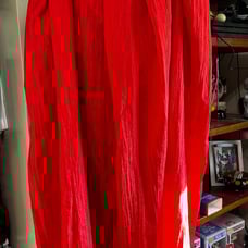 Damsel in the dress red skirt