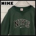 ## 1【Rare XL Size】Nike☆90's Center Embroidered Logo Sweatshirt☆Popular 015
