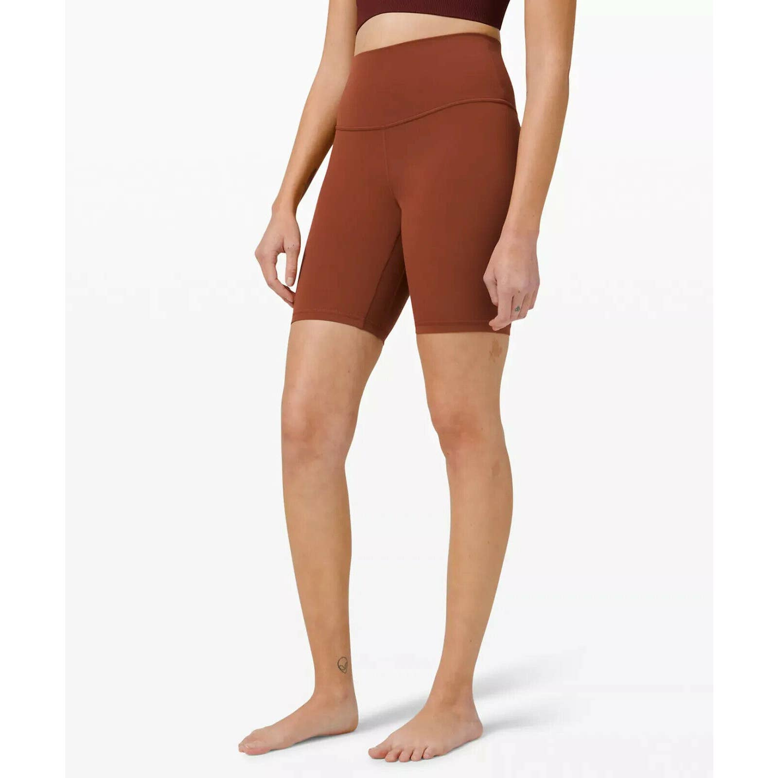 Lululemon Women's Align High Rise Short 8 | Dark Terracotta | Size 20