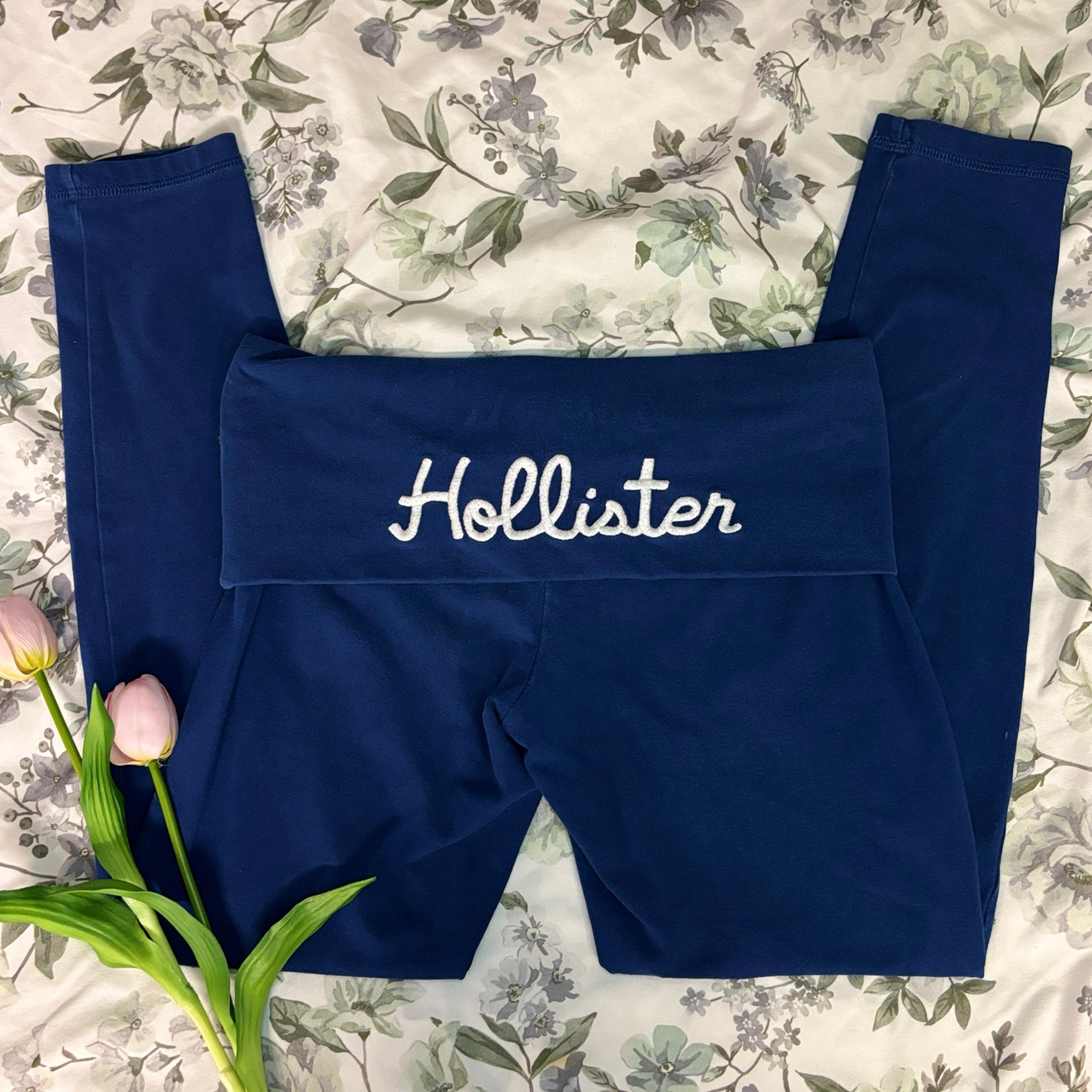 Rare Vintage Hollister Fold-Over Leggings – Vintage – Hard to Find!
