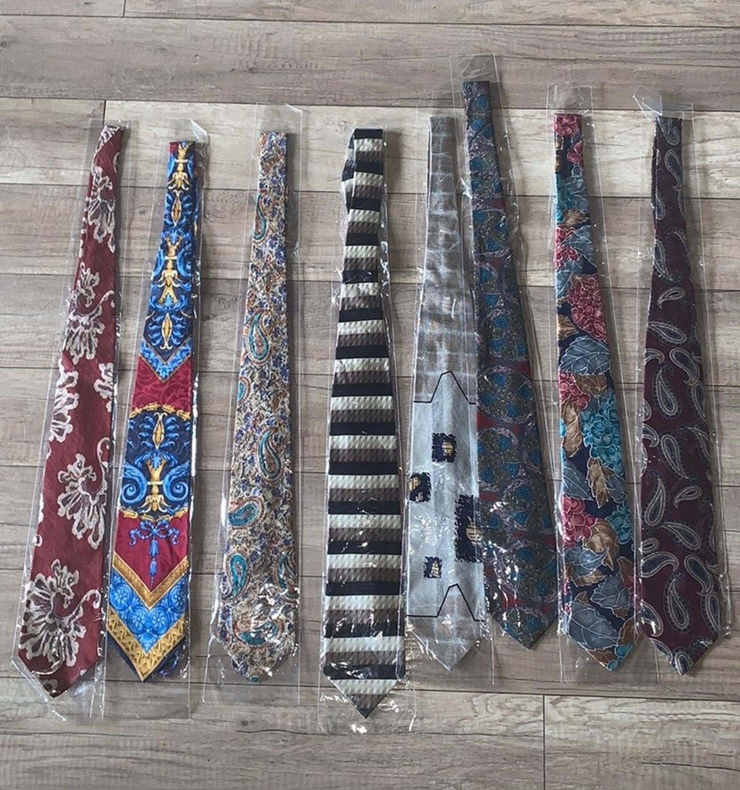 New Mens neckwear neckties ties set of 8