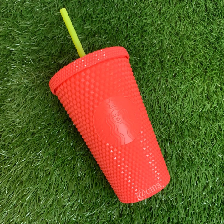 Starbucks Summer 2022 Dragonfruit Studded 16oz Grande Cold Cup Tumbler (NEW)