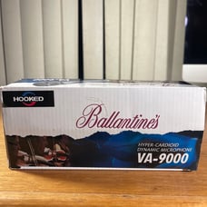 Ballantines VA-9000 Hyper Cardioid Microphone W/Cord &Box Excellent Rare