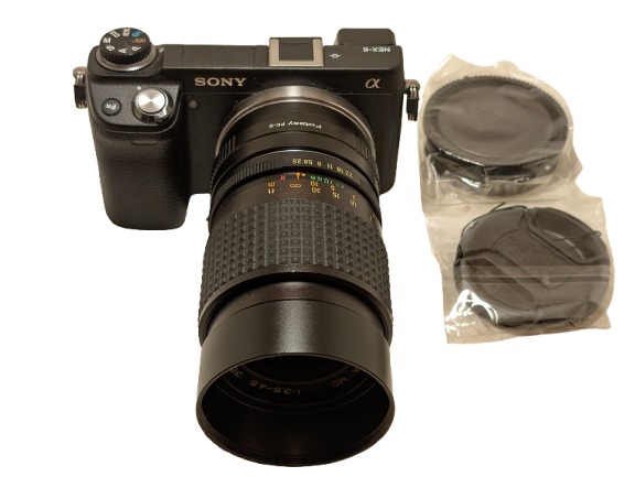 Sony E adapted OSAWA 35-70 mm Zoom Lens