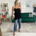 Free People Blackbird Embroidered Top