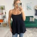 Free People Blackbird Embroidered Top
