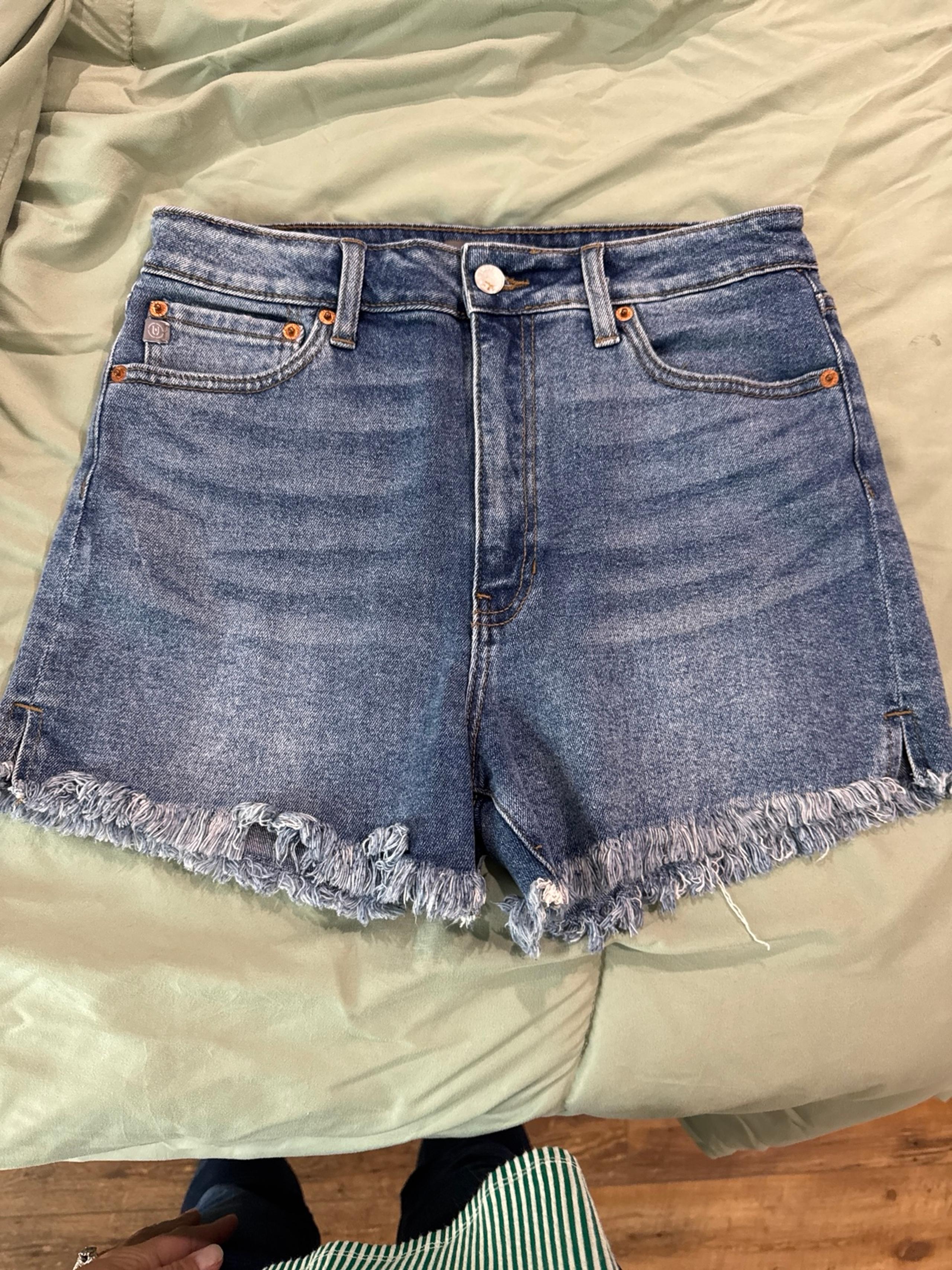 Women’s Denim Shorts, new without tags, size large- fit like 8-10 - Just USA