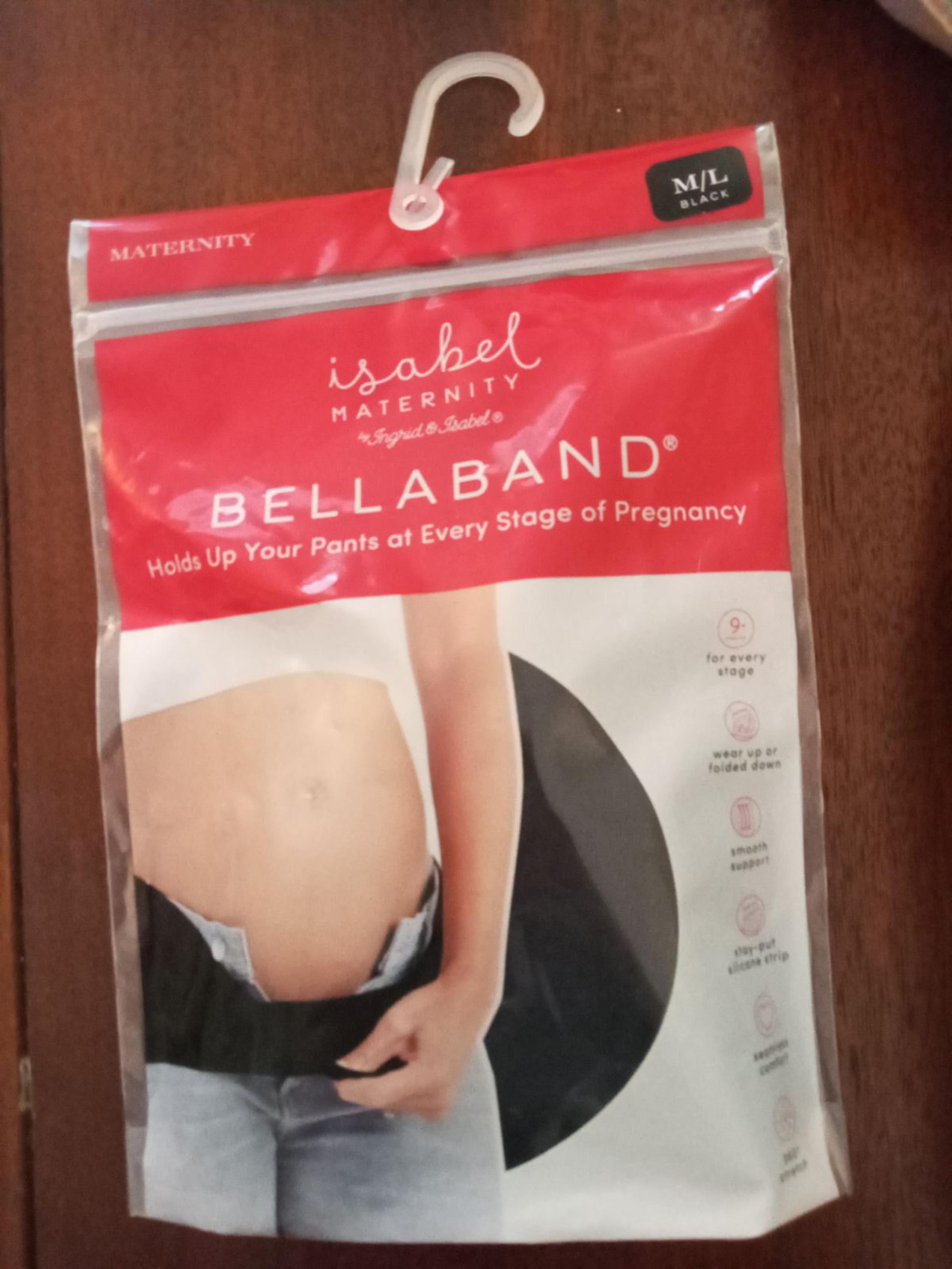Maternity bellyband black med large