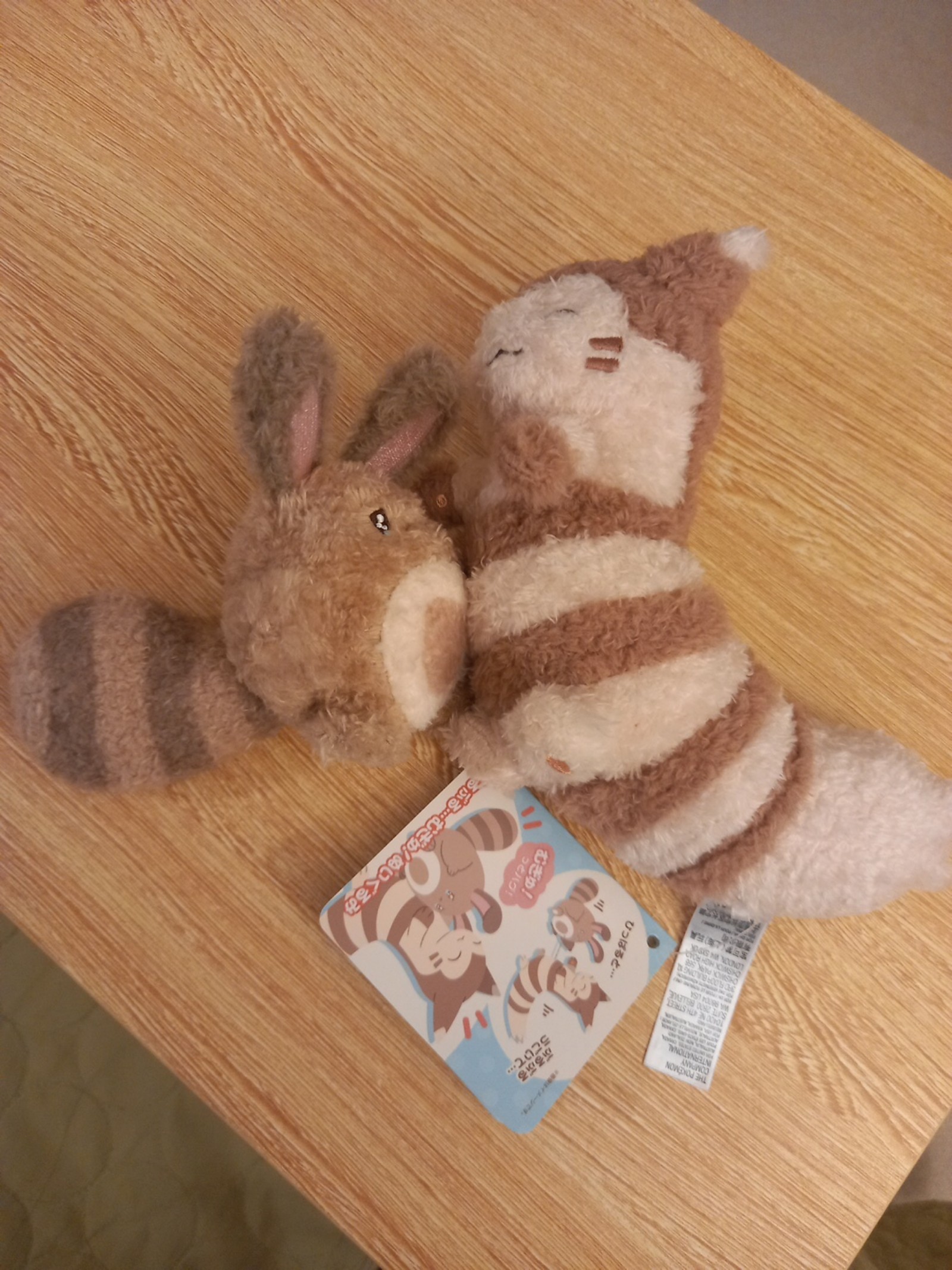 Furret&Sentret Pokemon Sweet Support Plush