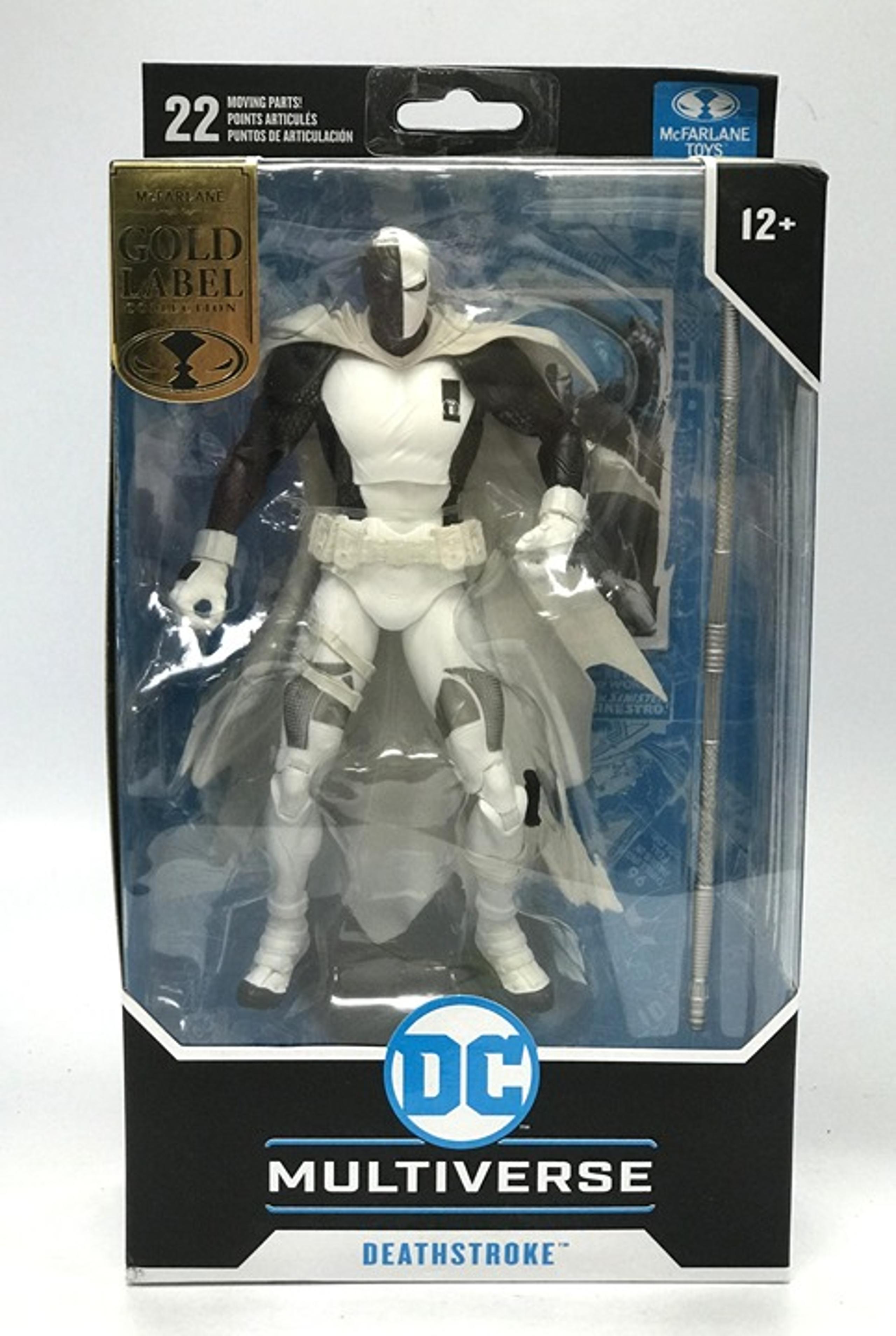 McFarlane Toys DC Multiverse Defiance Deathstroke Gold Label action figure NEW!