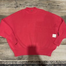 Hot Pink Free People Sweater