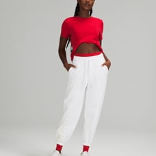 Lululemon Team Canada Relaxed High-Rise Fleece Joggers COC Logo