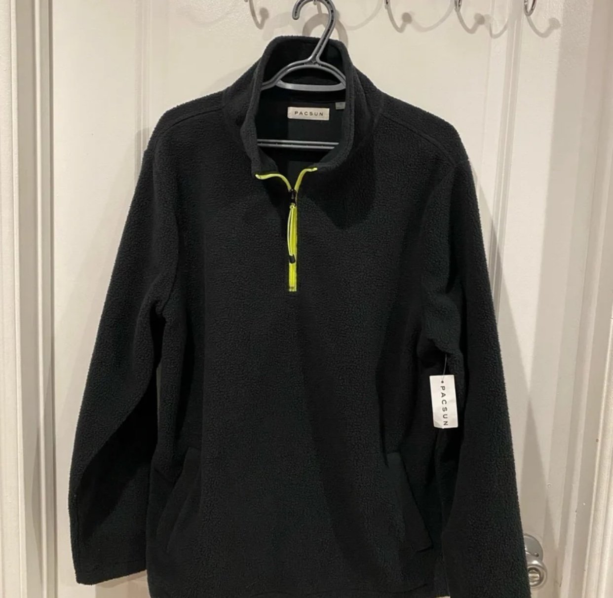 PacSun pullover zip up fleece men’s medium