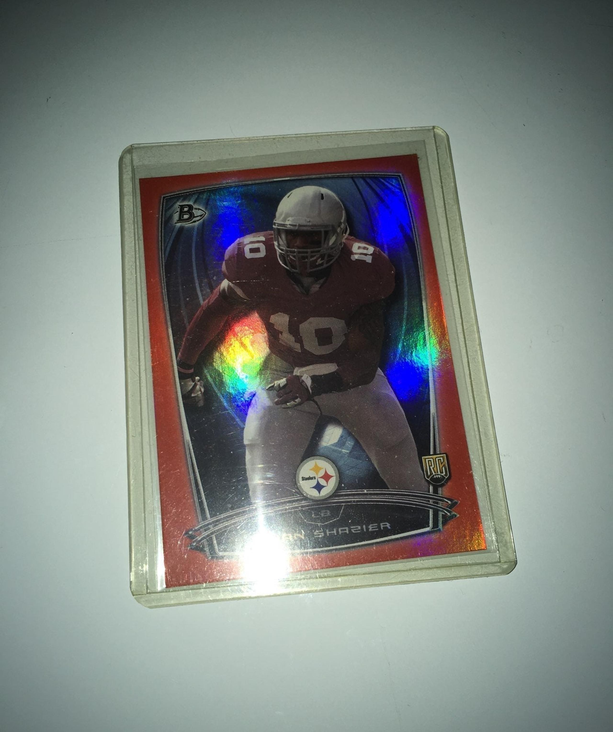 Ryan Shazier.Refractor.Football card.NFL
