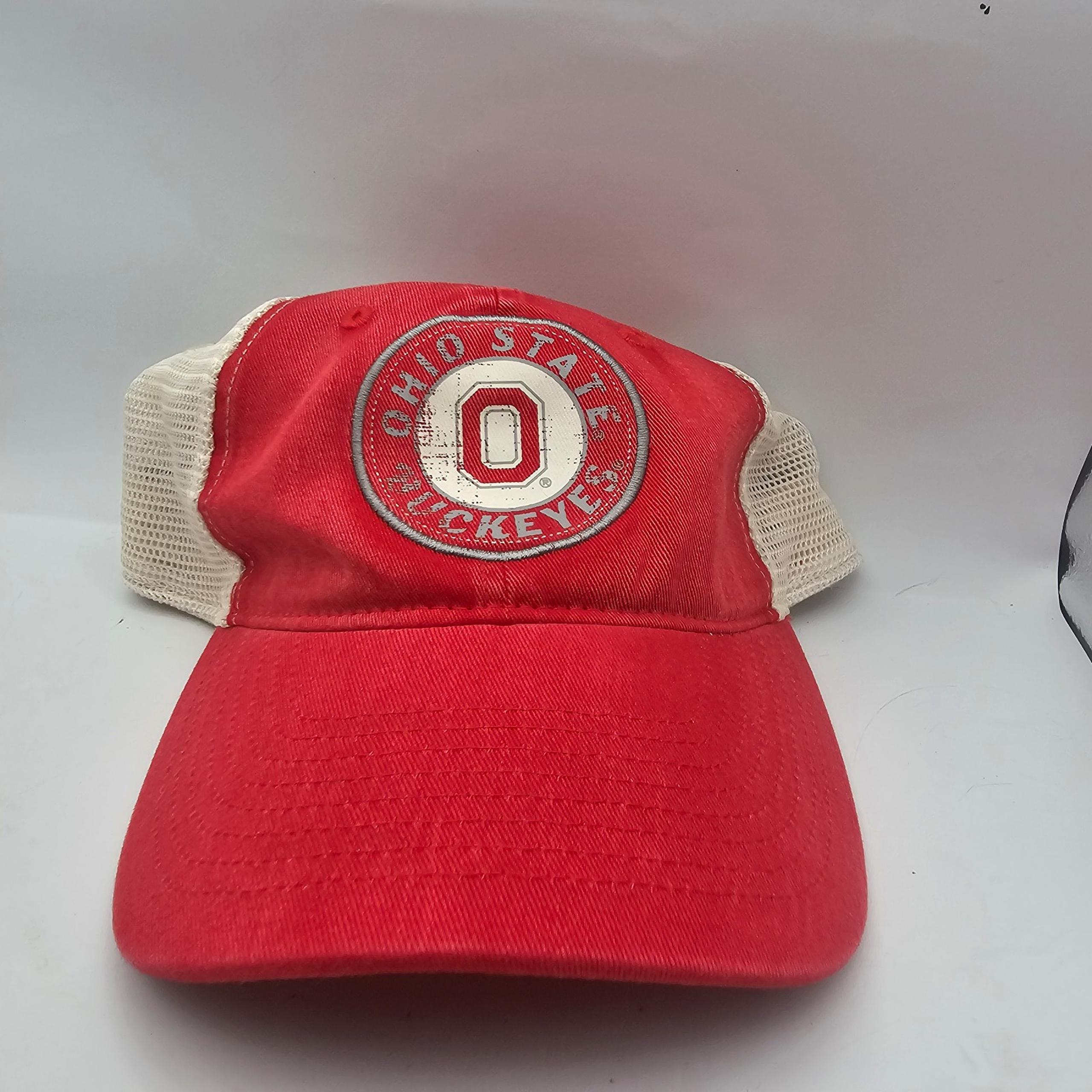 Ohio buckeye snapback trucker hat vintage look