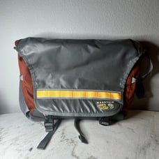 Mountain Hardwear Messenger Bag Large red grey yellow