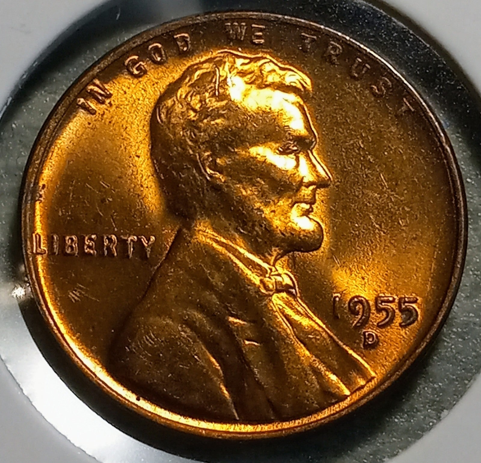 1955-D DDO Lincoln Wheat Cent Error