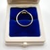 14k Yellow Gold Diamond Heart Ring