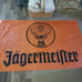 Jagermeister flag used at Nascar racing event
