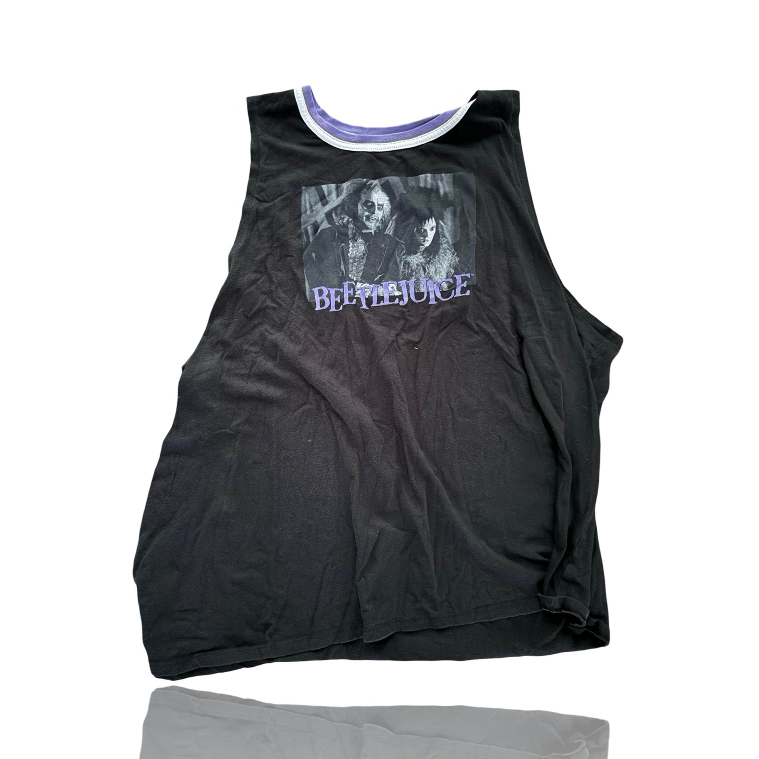 Beetlejuice HOT Topic Exclusive Womens Tank Top: Size 5: Vintage Style Horror