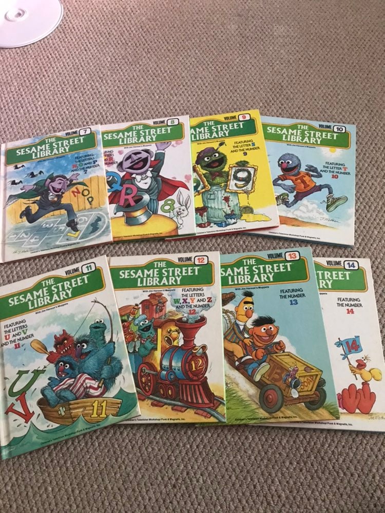 Sesame Street Library Books