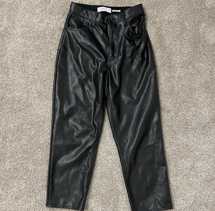 Abercrombie Leather Pants