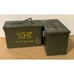Metal Military Ammo Box Empty Storage Container ~ 840 CRTG 5.56mm Ball M855