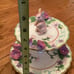 Avon Vintage Springtime Collection 2-Tier Pastry/Cake Stand Tray Easter