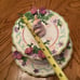Avon Vintage Springtime Collection 2-Tier Pastry/Cake Stand Tray Easter