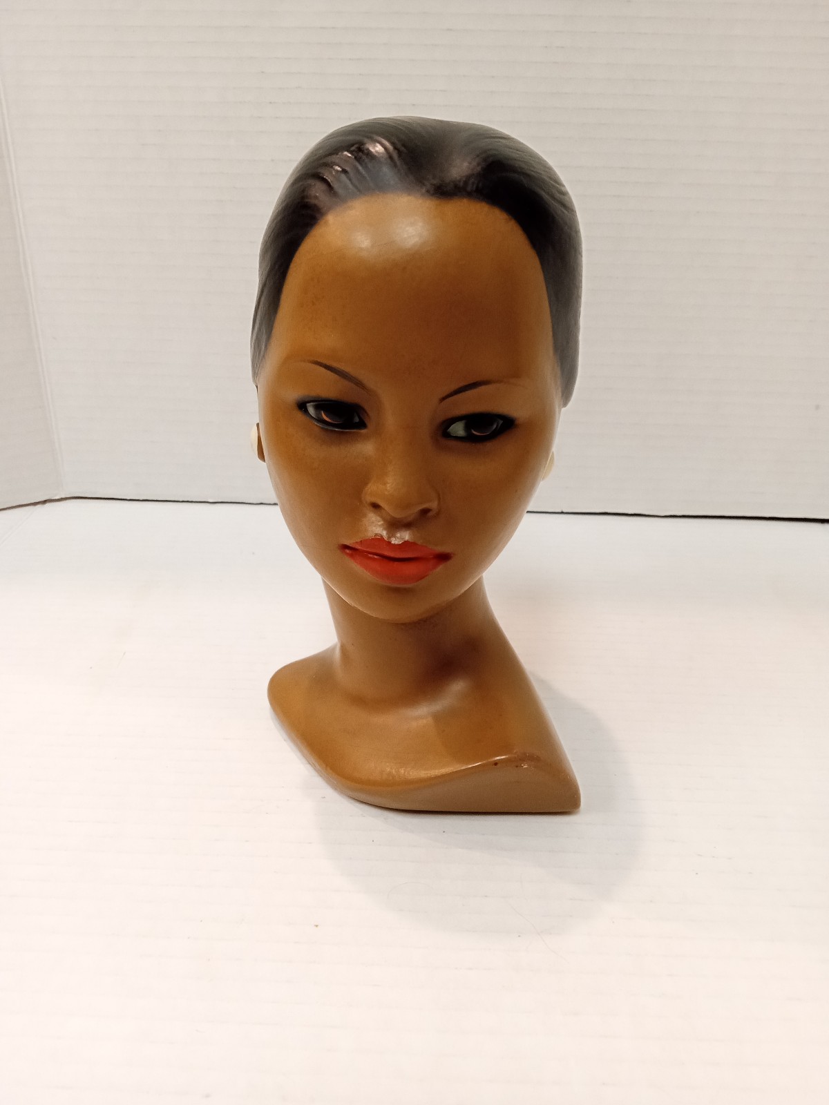 Mid Century Alexander Backer African American Woman 8 Bust Sculpture
