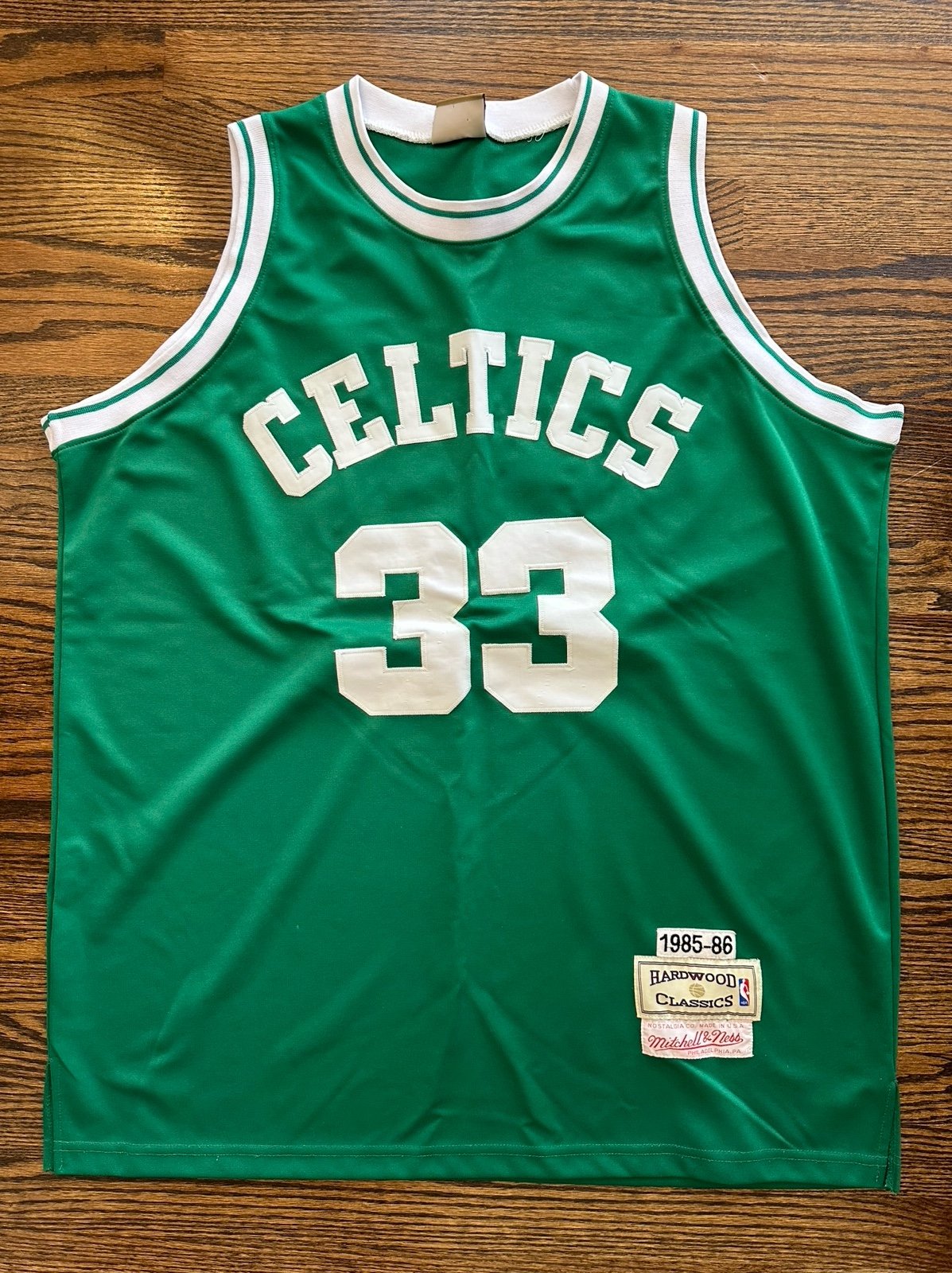 Mitchell and Ness Hardwood Classics Larry Bird Jersey XL