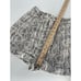 NWT Divine Heritage REVOLVE Shorts Gray Snake Vegan Leather Pleat Cuff Size S