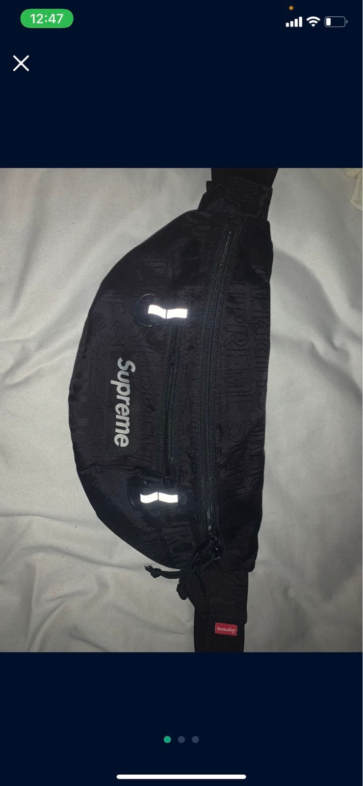 Supreme ss19 bag
