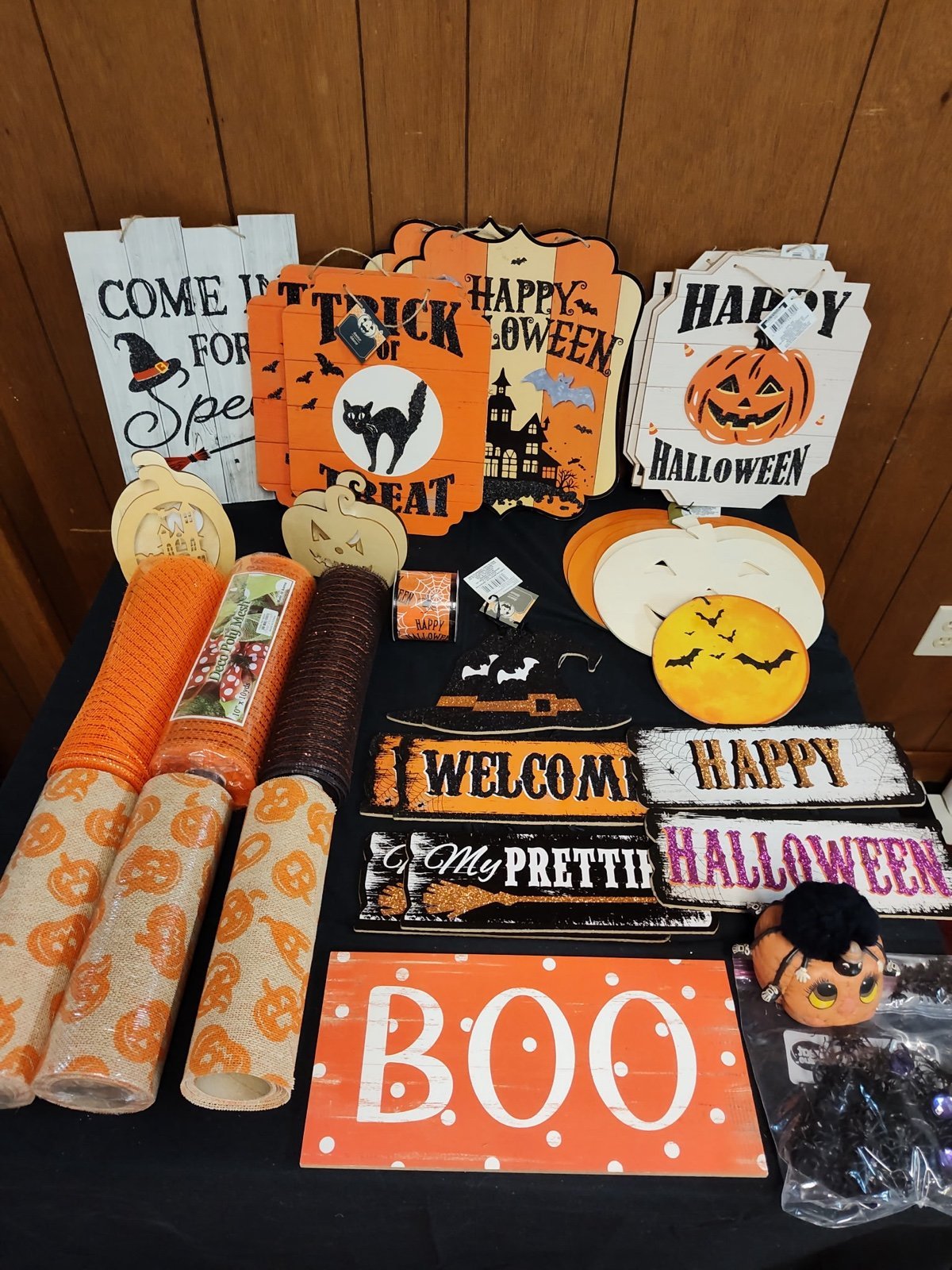 Halloween craft wreath bundle
