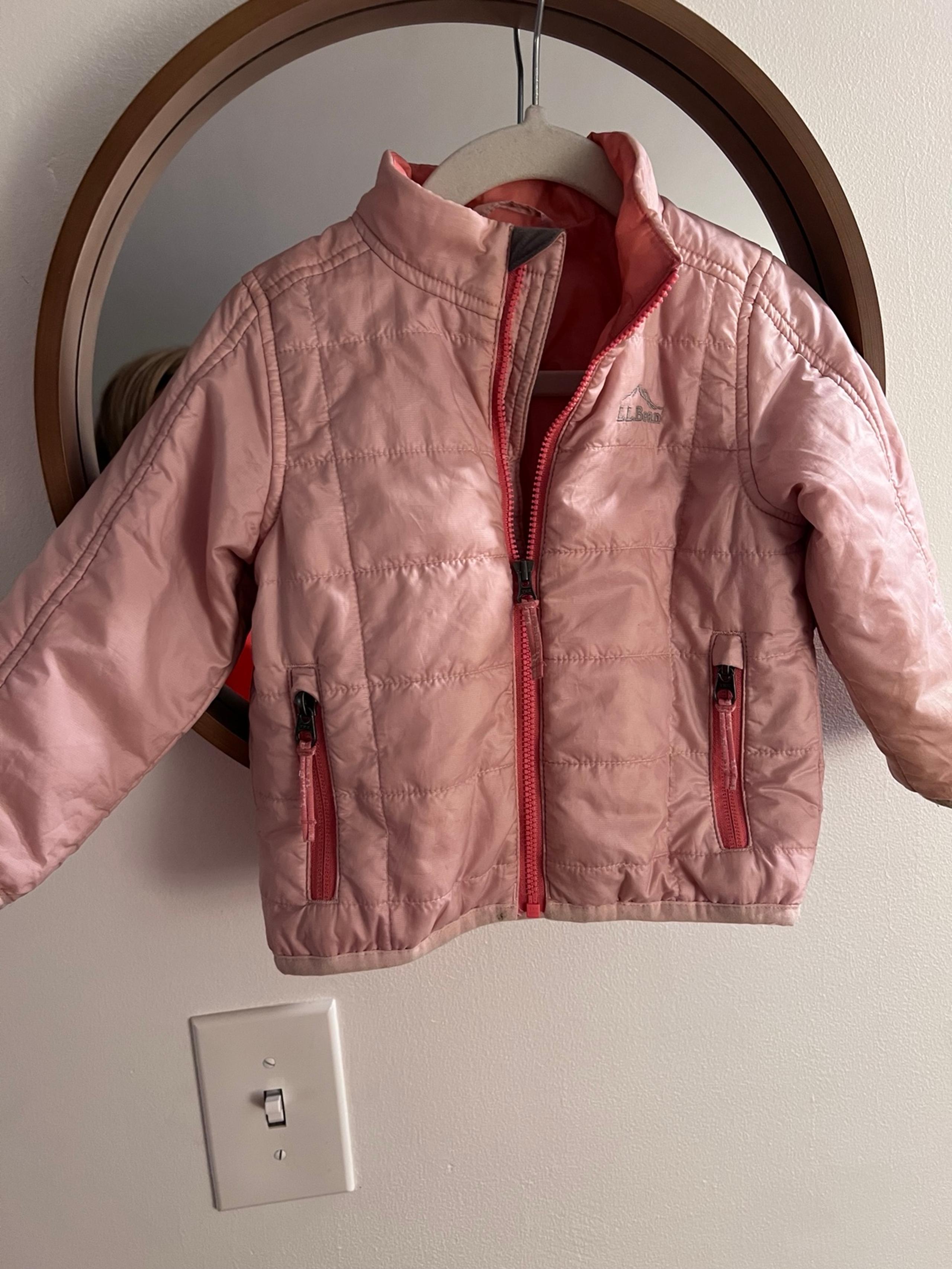 LL Bean light weight girls puffer coat 6-12month