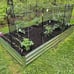 8x4x1FT Raised Garden Bed, Large Metal Planter Box