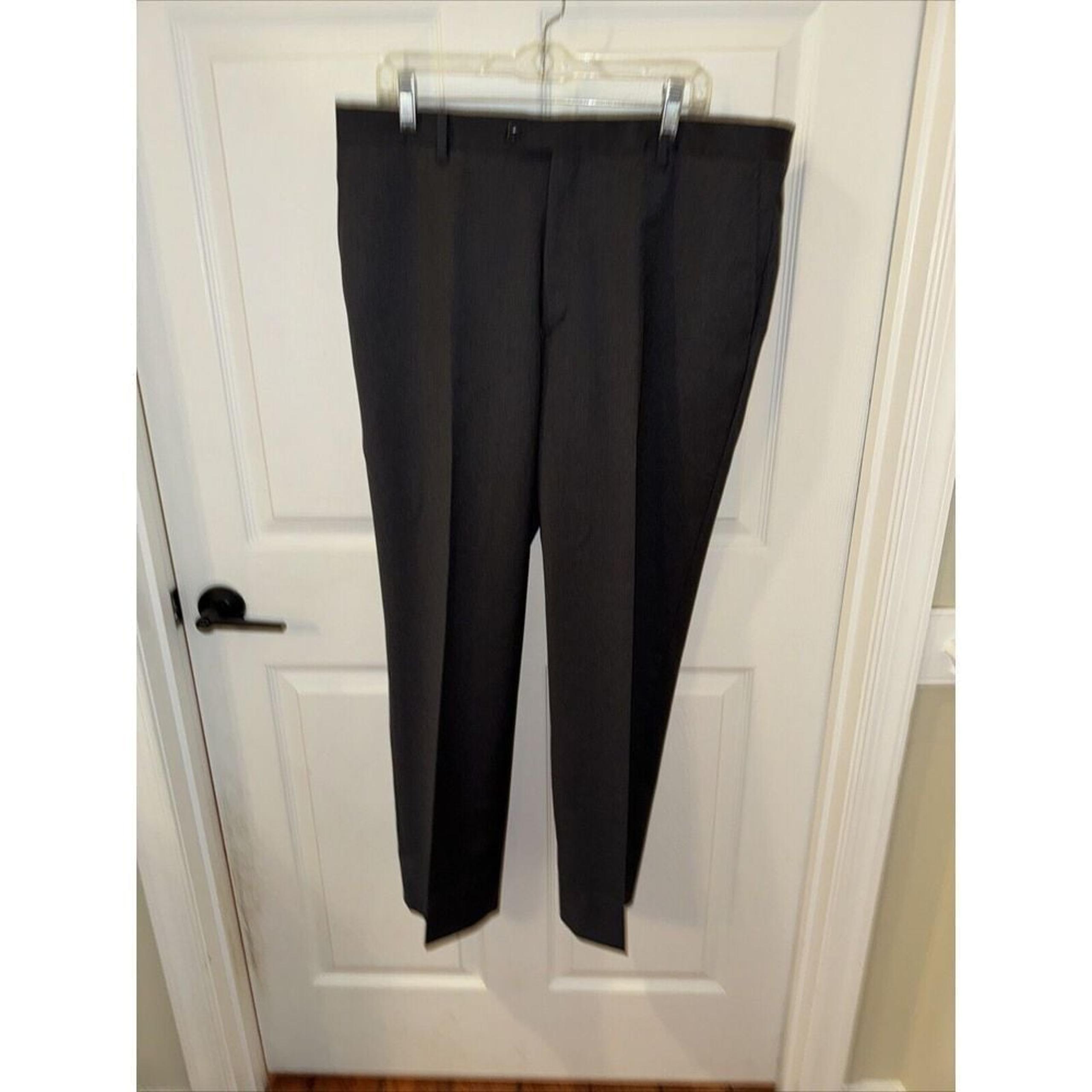 Jos. A. Bank Executive Collection Gray Wool  Flat front dress pants