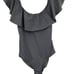 Eberjey So Solid Margarita One Piece Swimsuit Black Size Medium