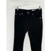 Rag & Bone Velvet Pants Women Size 26 Black Ankle Zip Skinny 10 Capri
