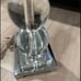 Vintage Heavy Crystal Graduated Glass Orb Table Lamp