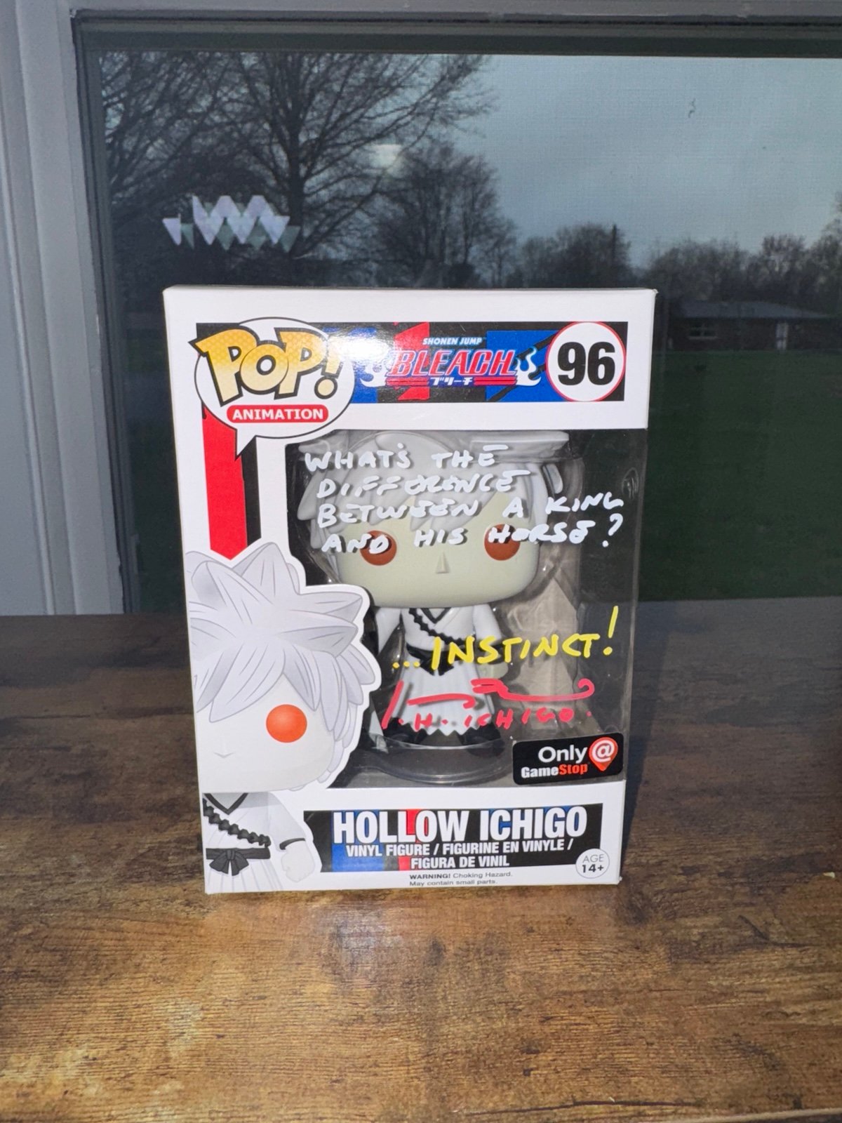 Hollow Ichigo Signed by Jonny Young Bosch