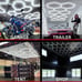 2 Grid LED Hexagon Lighting Set 6000K (5.35′ x 3.25′)