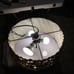 Uber COOL 3 light Barrel Chandelier with