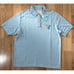 Tommy Bahama Island Zone Light Blue Polo Embroiled Orlando Florida NWT Size M