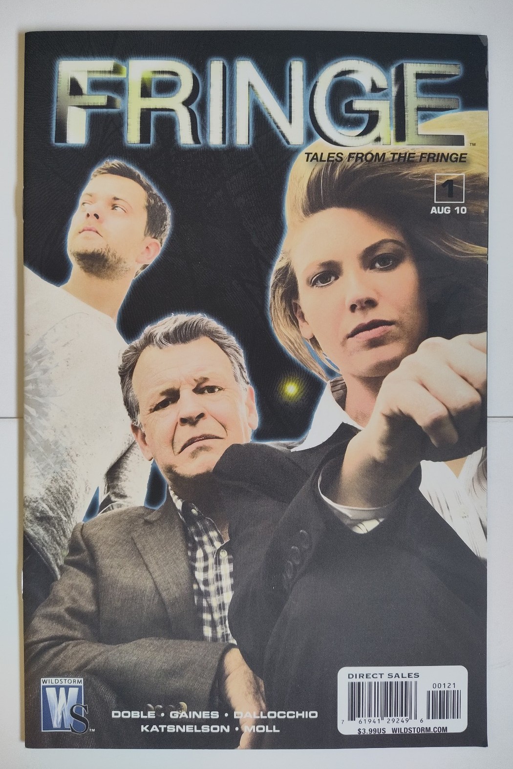 Fringe 1 Comic Photo Cover