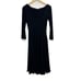 Reformation Lou Black Midi Dress Long Sleeve Stretch Women’s Medium NWOT