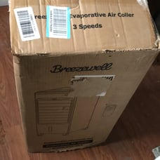 Evaporative air cooler